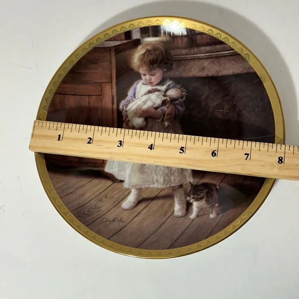 Vintage Bradford Exchange “Playmates” by Jim Daly 1992